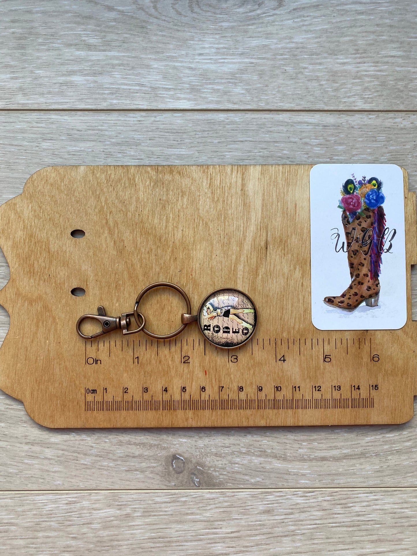 Vintage Cowgirl Keychain, Pin Up Girl Keychain, Western Keychain, Purse Charm, Coastal Cowgirl Gift, Punchy Western Accessory, Saddle Charm