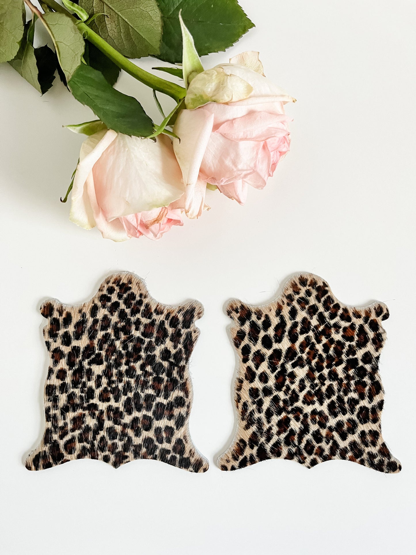 Cheetah Barware Set, Cheetah Hair on Hide Coasters, Cheetah Wine Bottle Stopper, Boss Babe Gift, Gift for Woman Who Has Everything